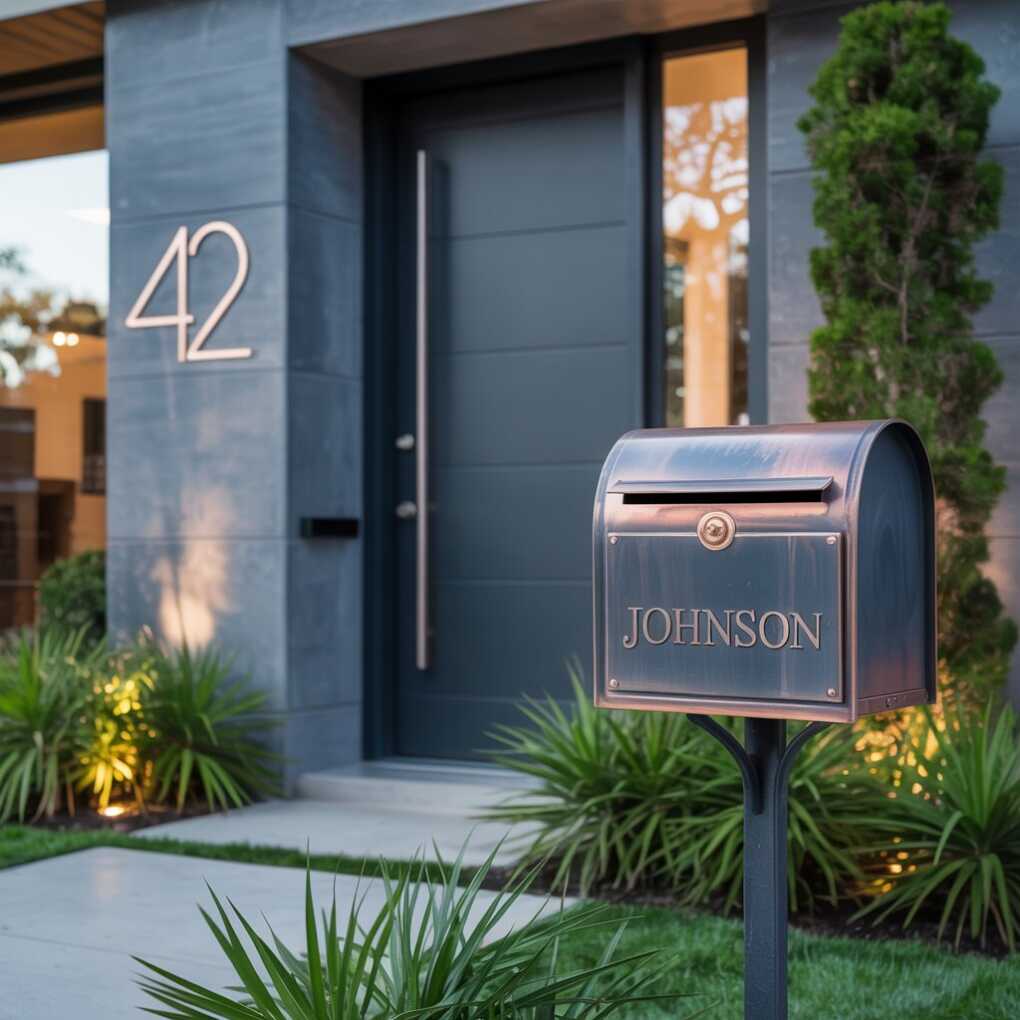 Address Numbers and Mailboxes With Personality