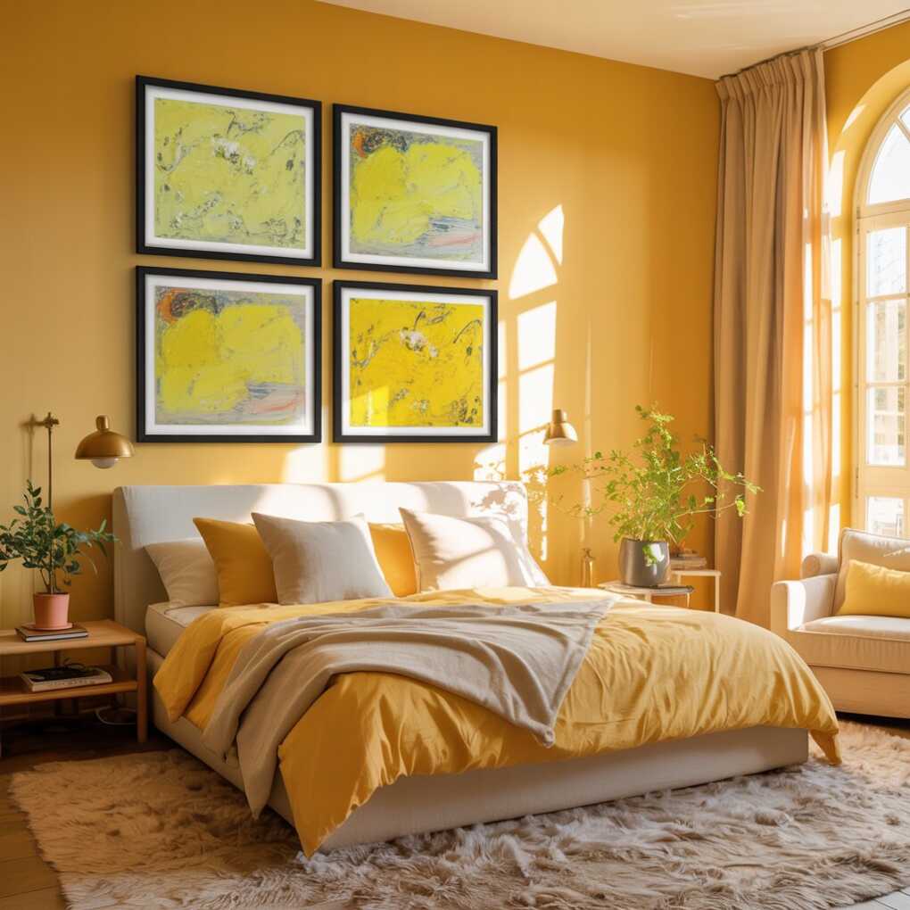 Artwork with Yellow Dominance