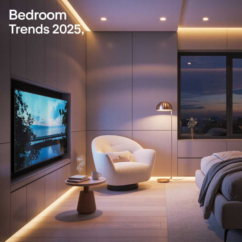 Bedroom Trends 2025 Combining Comfort and Entertainment in One Space