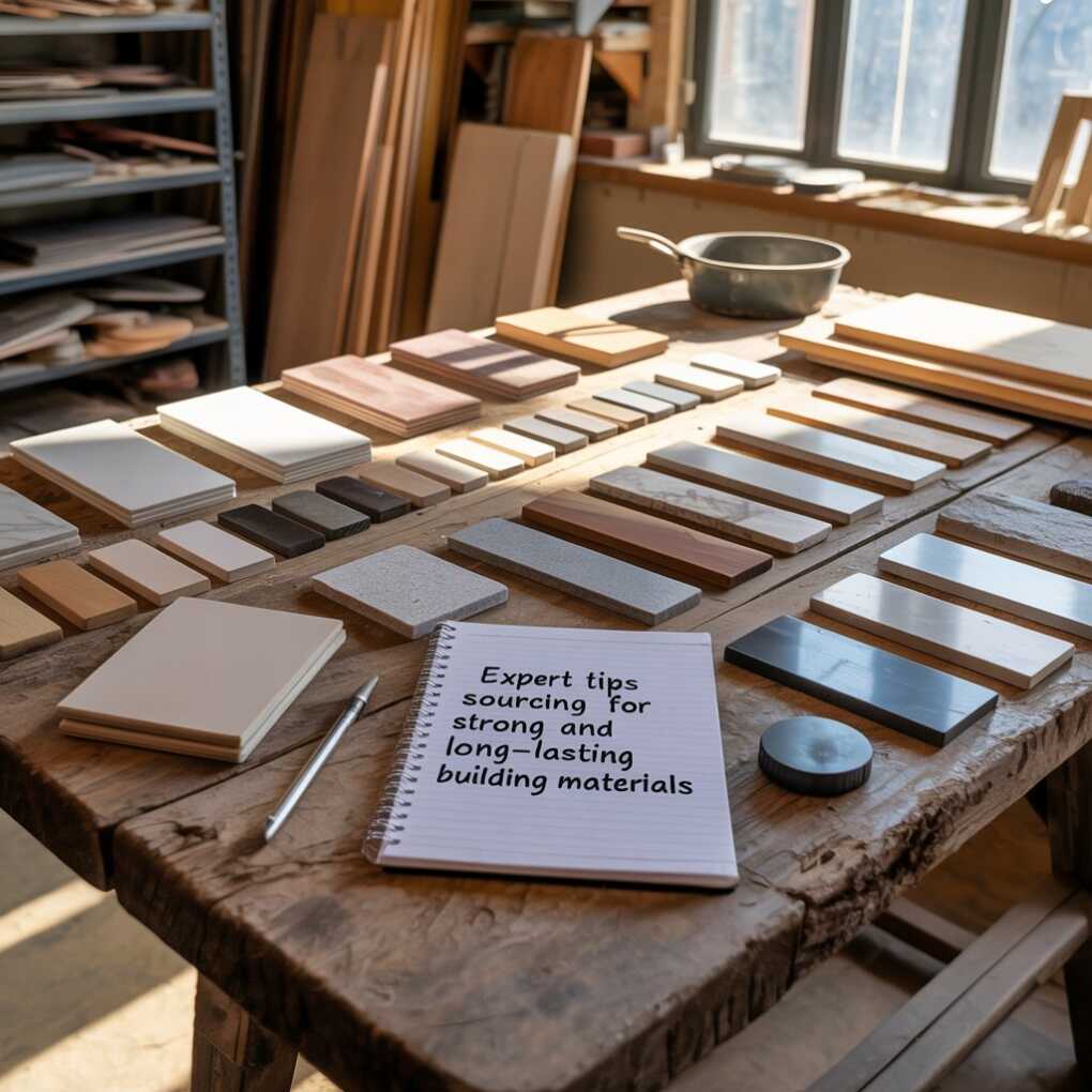 Expert Tips for Sourcing Strong and Long-Lasting Building Materials