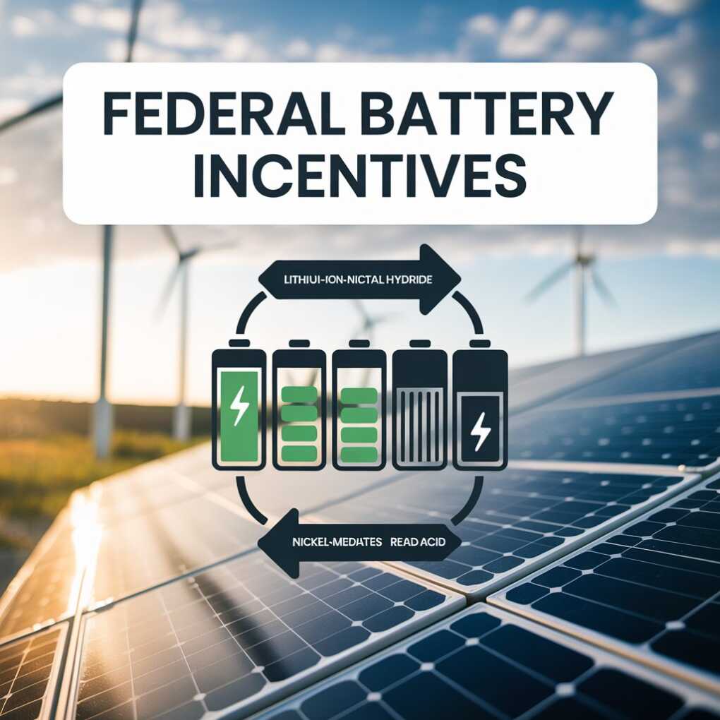 Harnessing Sustainable Power The Benefits of Federal Battery Incentives