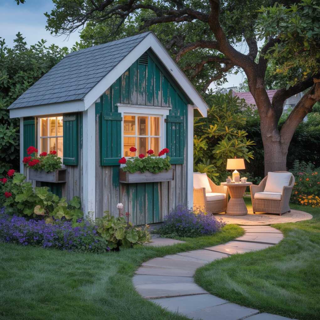 How an outdoor shed can make a backyard area more enjoyable to spend time in