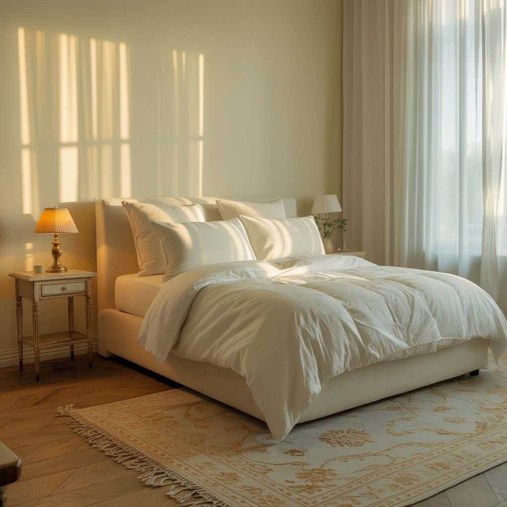 Pale Sunshine Walls for Serene Mornings