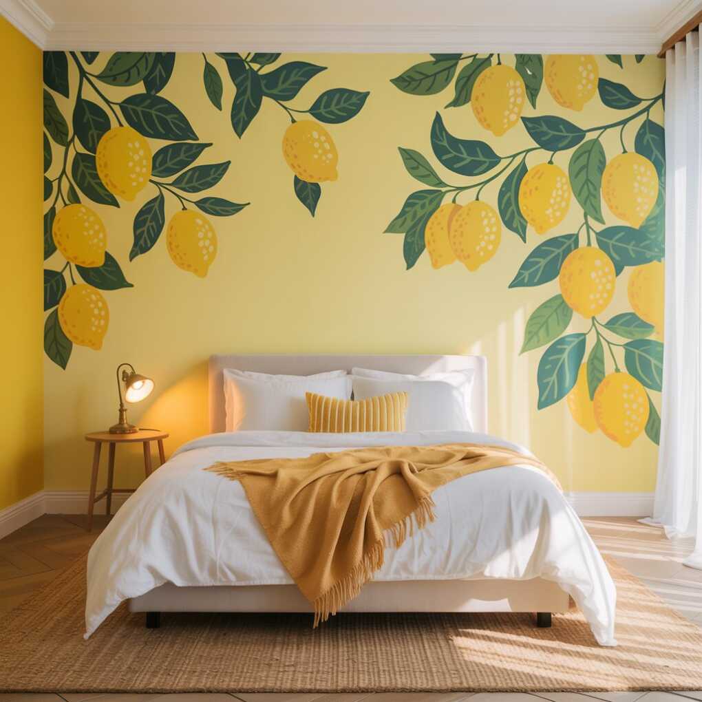 Renter-Friendly Yellow Decals & Murals