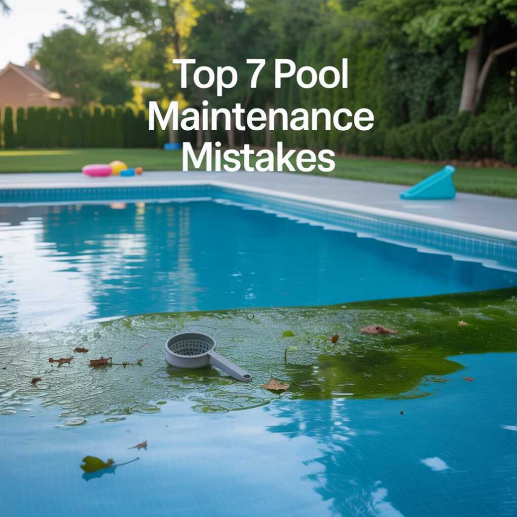 Top 7 Pool Maintenance Mistakes and How OceanVista Tablets Can Help