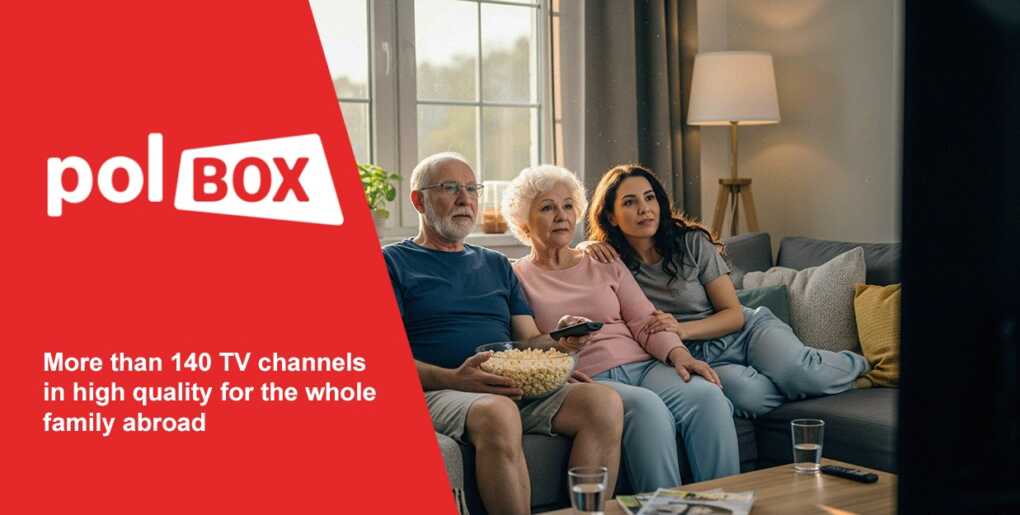 Watch Polish programmes abroad without ads and registration