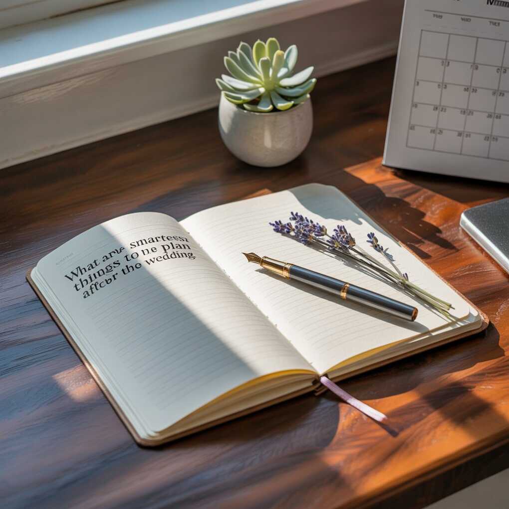 What Are the Smartest Things to Plan After the Wedding