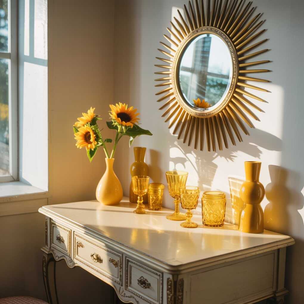Yellow via Vintage Accessories