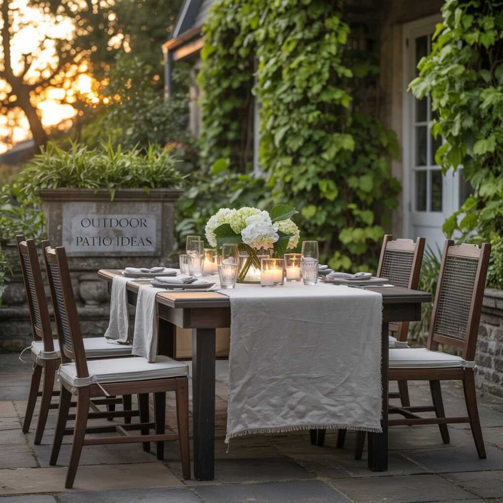 Alfresco Dining Area