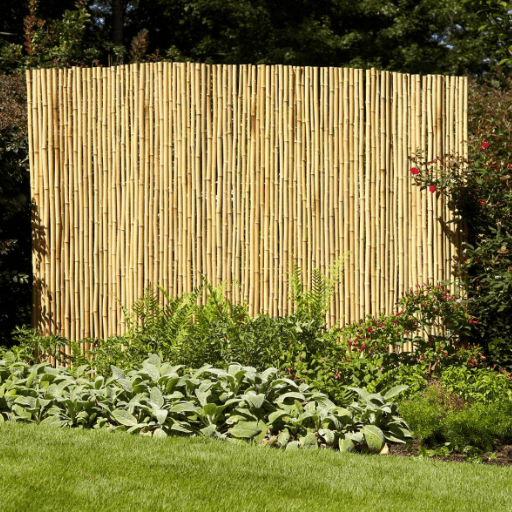 Bamboo Fence Installation
