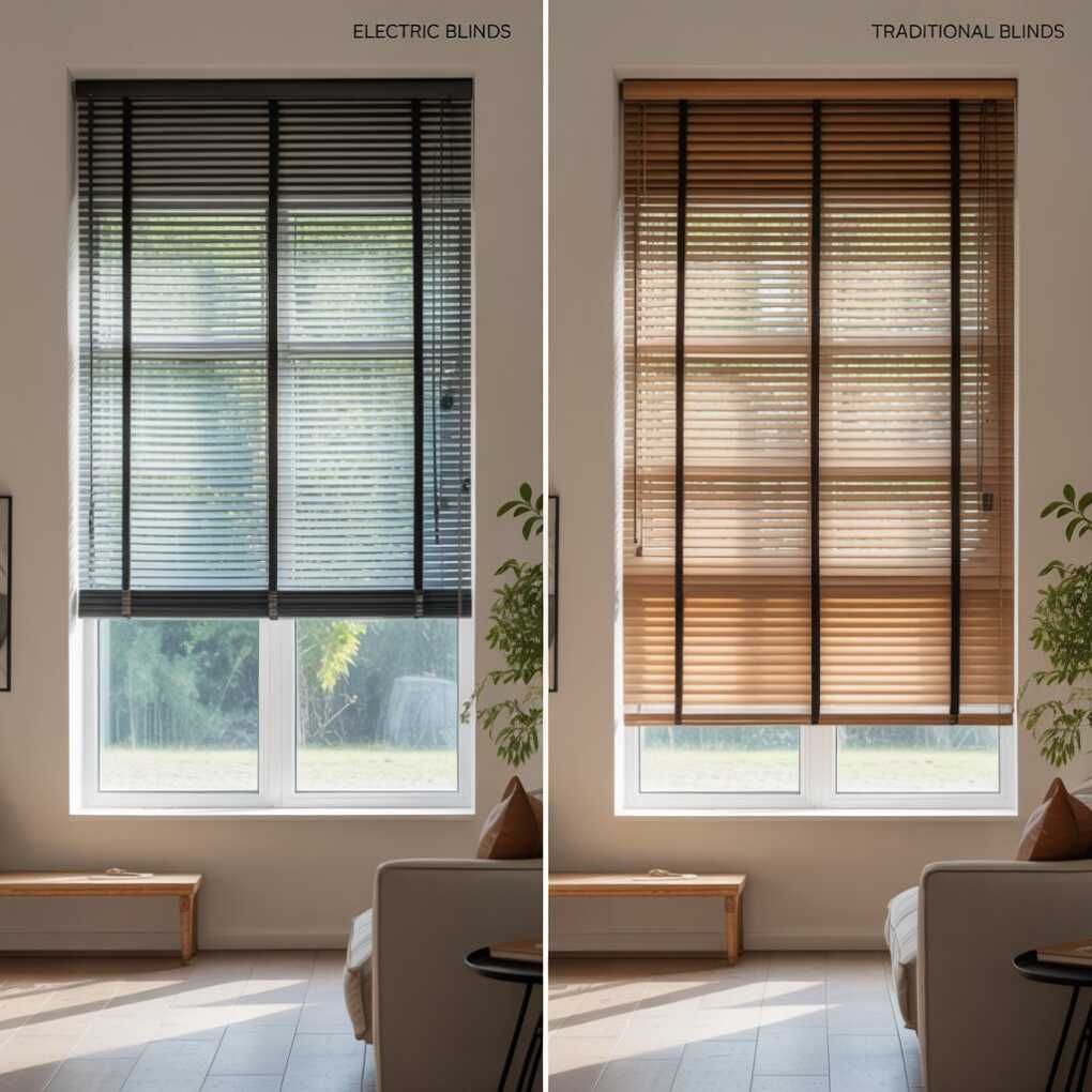 Electric Blinds vs. Traditional Blinds Which is Right for You