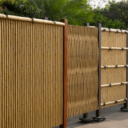 Imitation Bamboo Fence A Stylish and Durable Bamboo Privacy Solution