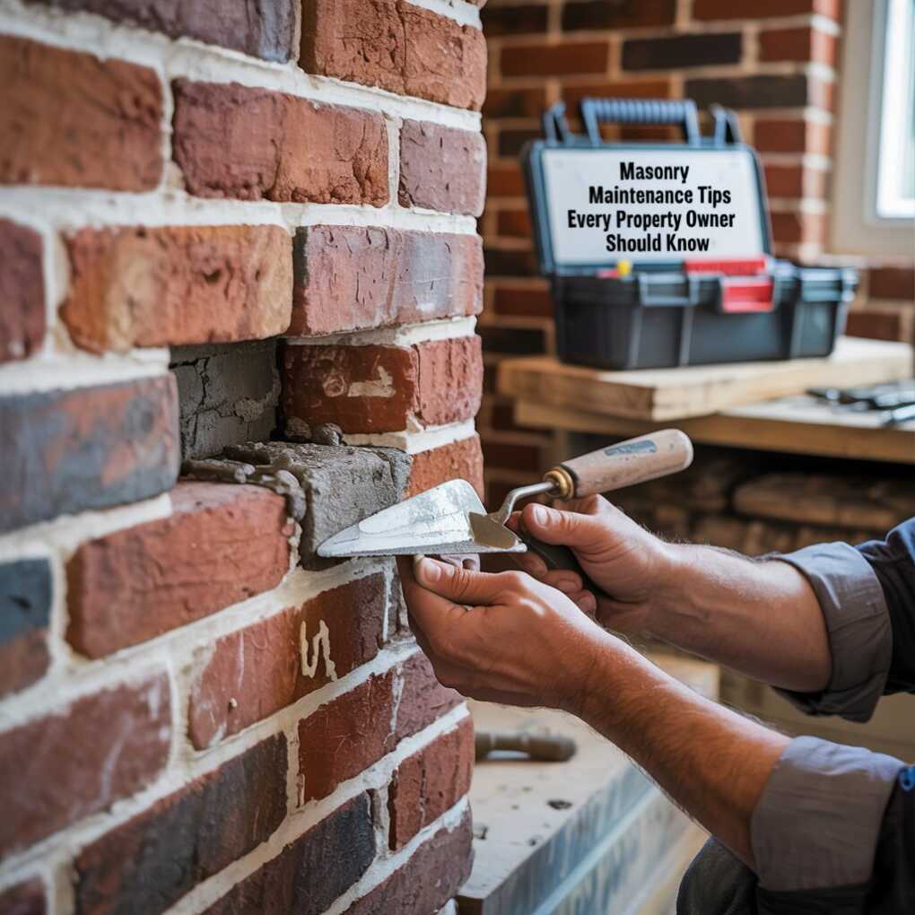 Masonry Maintenance Tips Every Property Owner Should Know