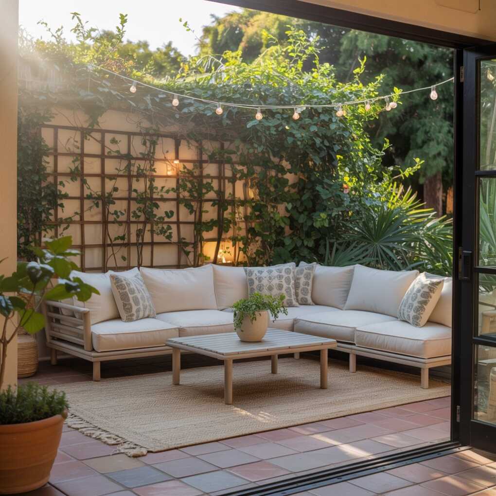 Outdoor Living Room Concept