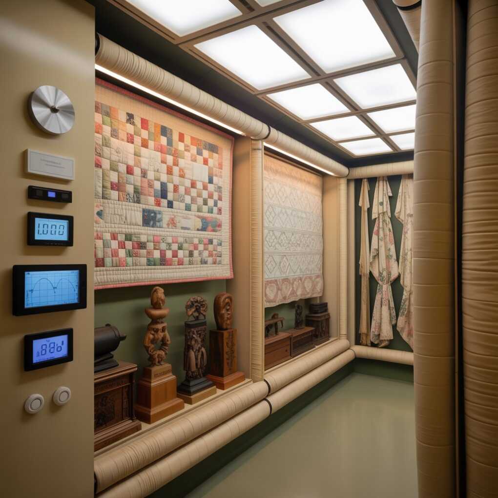 Preserving Textiles And Wood In Climate Managed Rooms