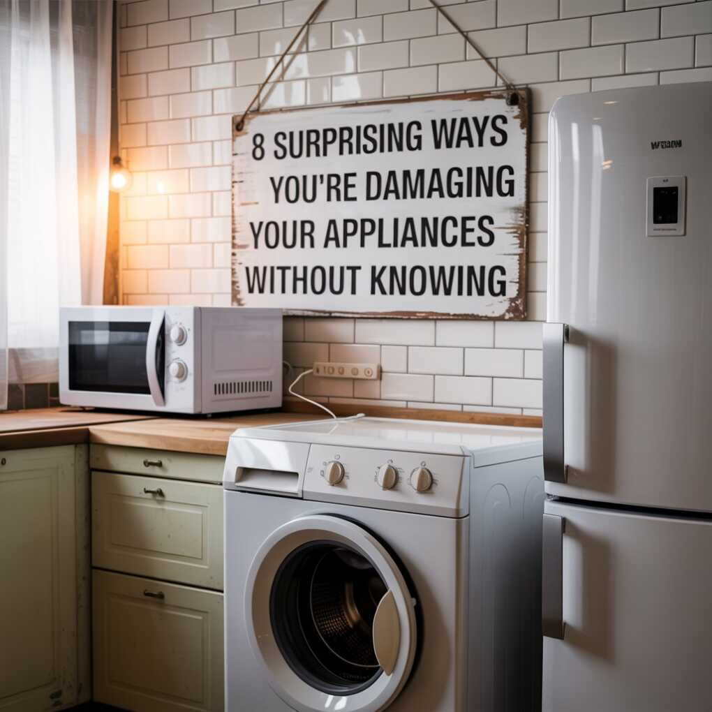 8 Surprising Ways You’re Damaging Your Appliances Without Knowing
