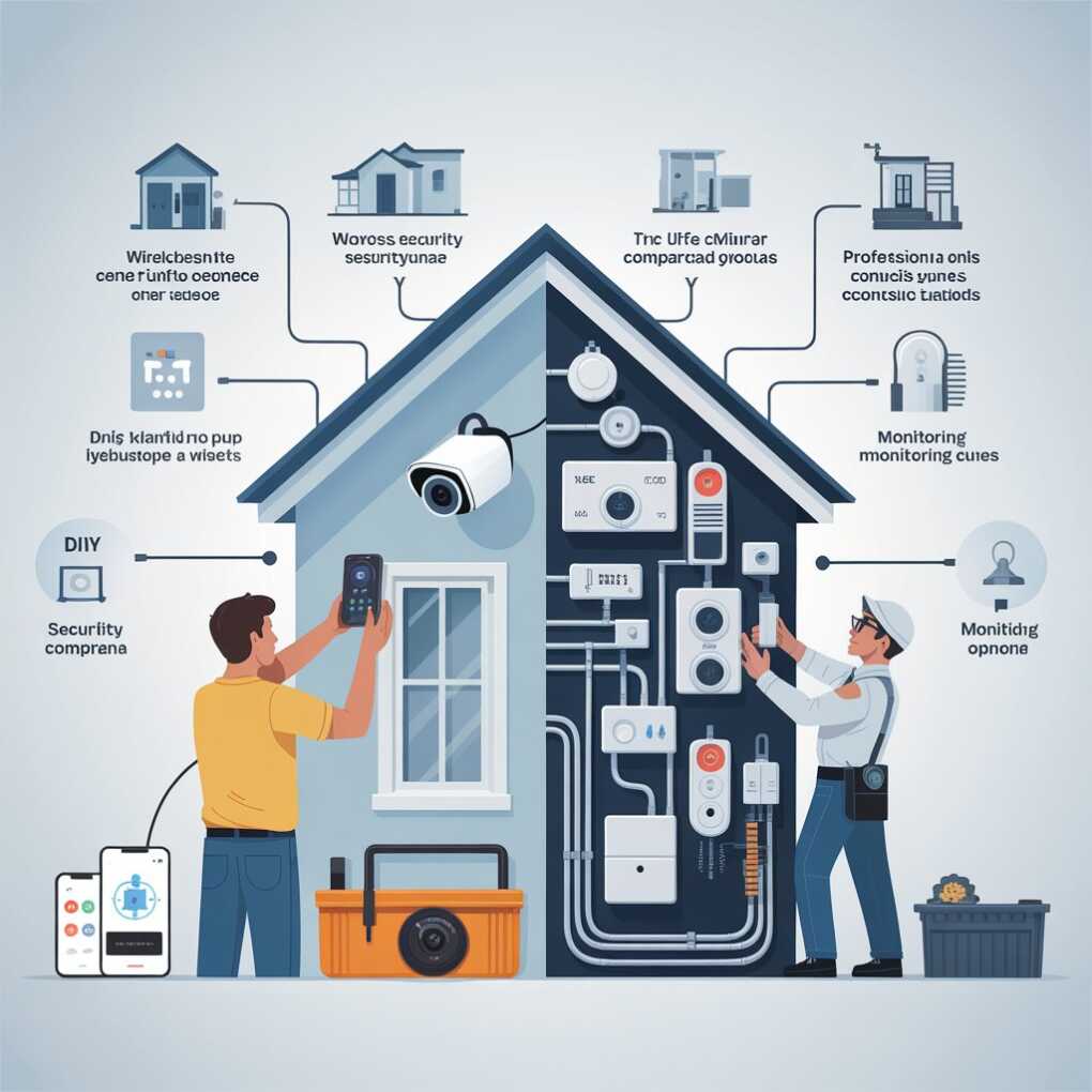 Comparing DIY vs. Professional Home Security Systems