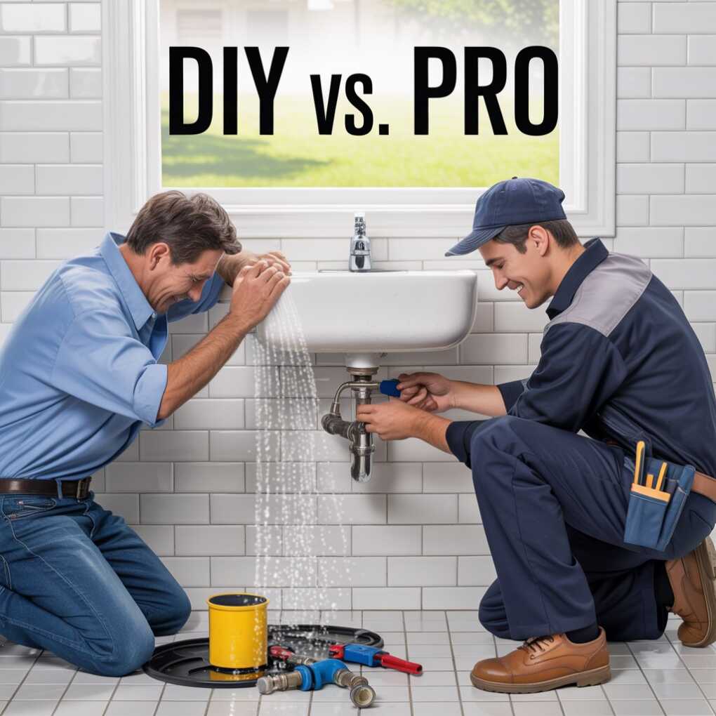 DIY vs. Pro When to Grab Your Wrench or Call a Plumber