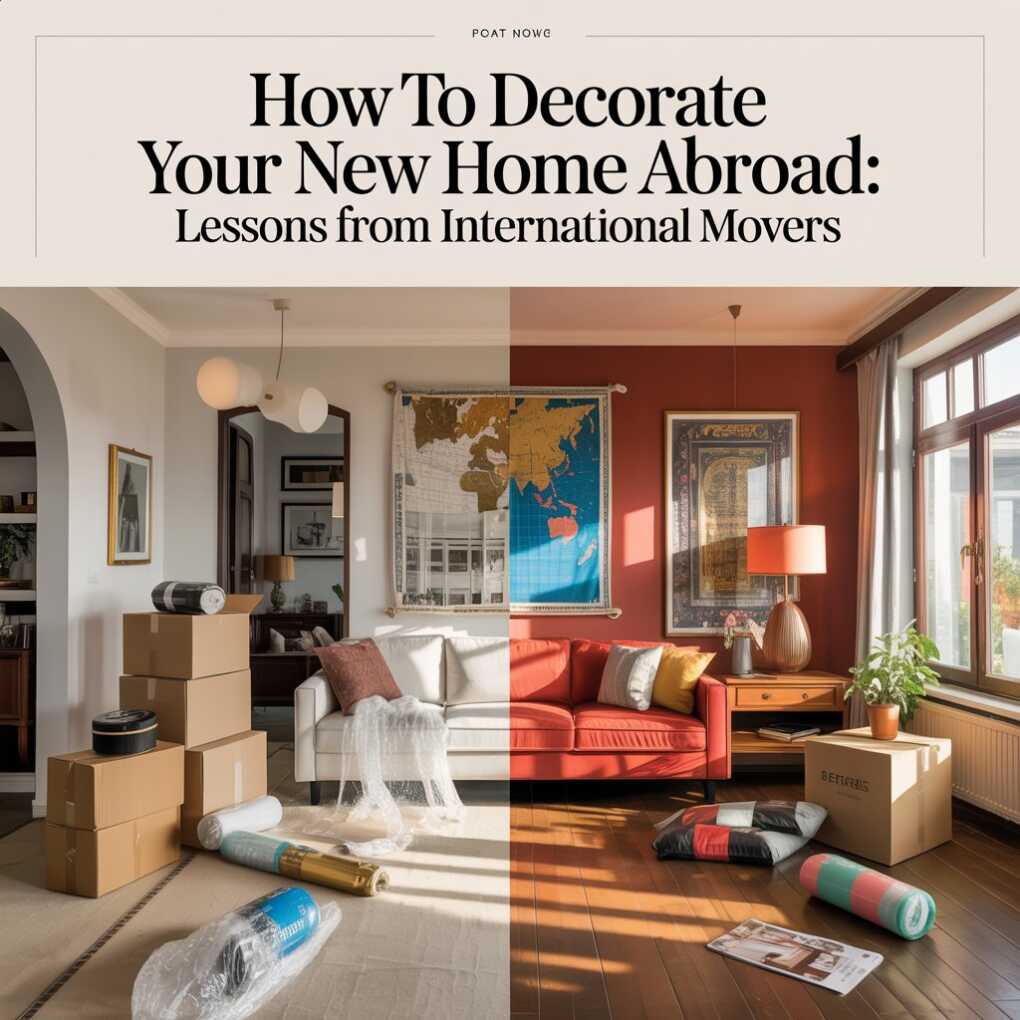 How to Decorate Your New Home Abroad Lessons from International Movers