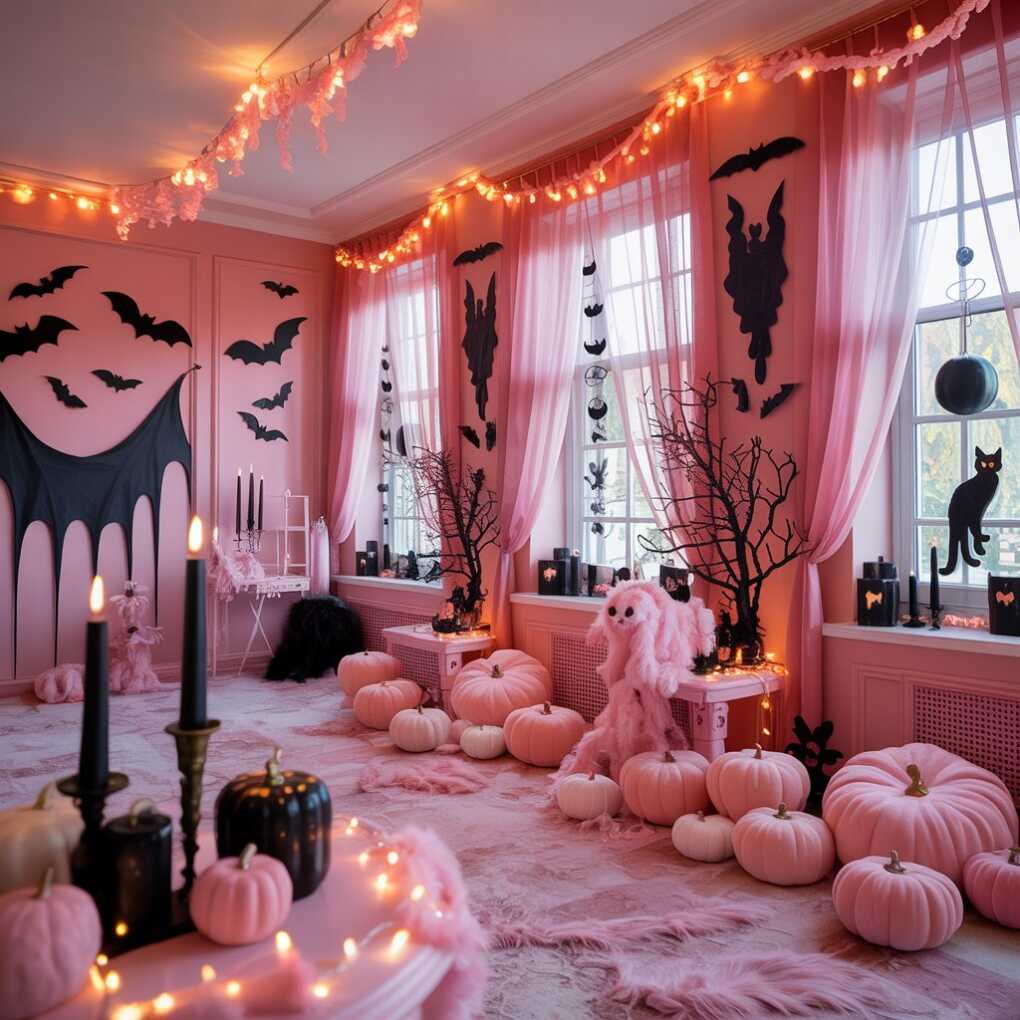 Pink Fairy Lights for Ambiance
