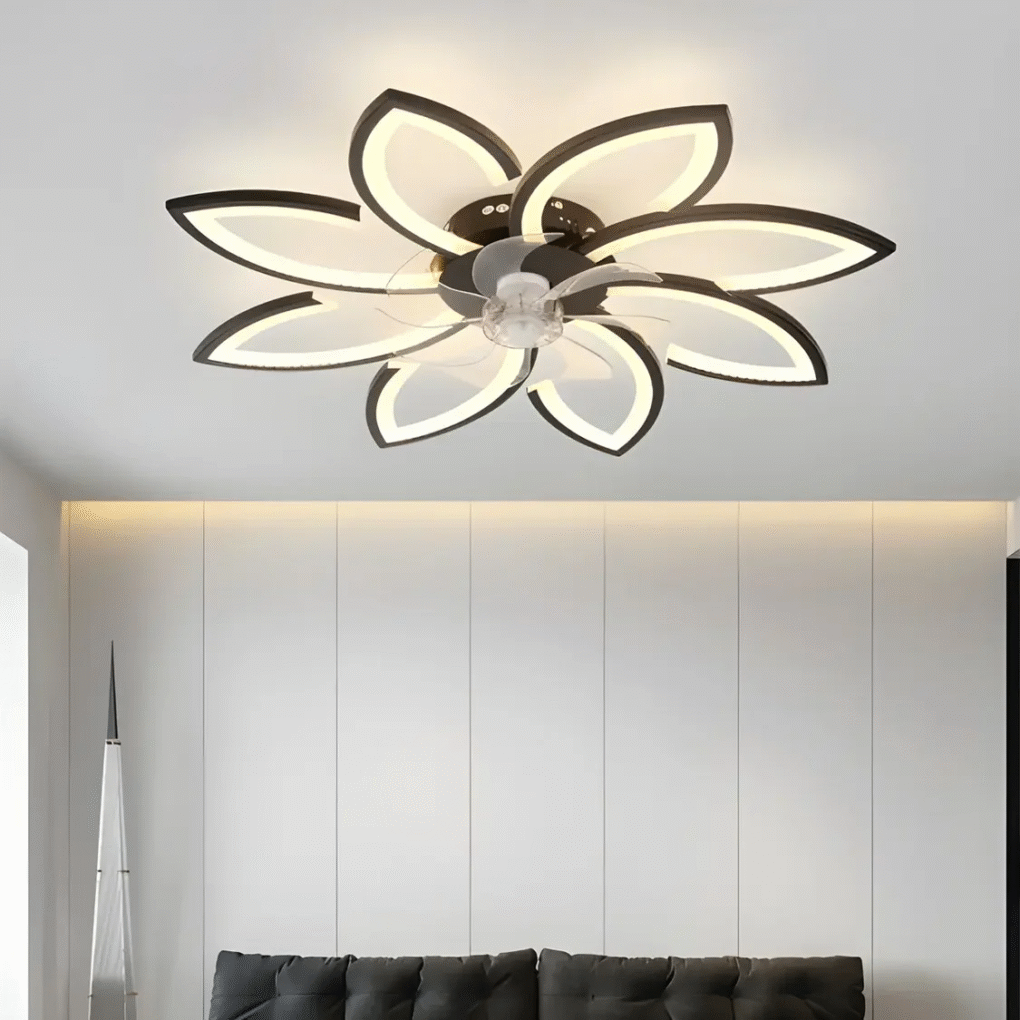 Low Profile Ceiling Fan with Light Kit