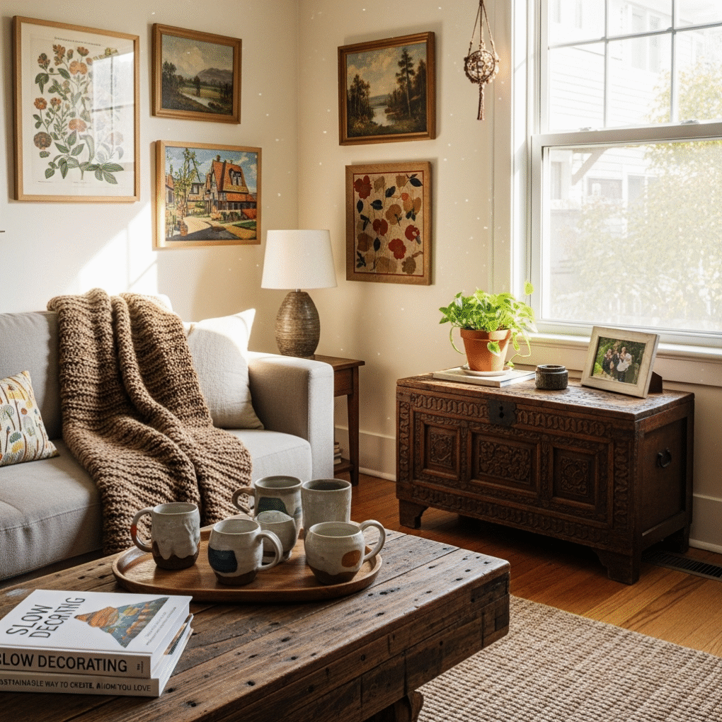 Slow Decorating The Sustainable Way to Create a Home You Love