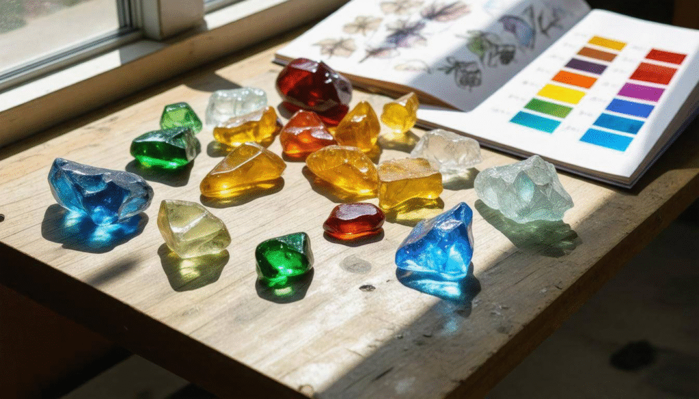 Designing Your Unique Fire Glass Palette