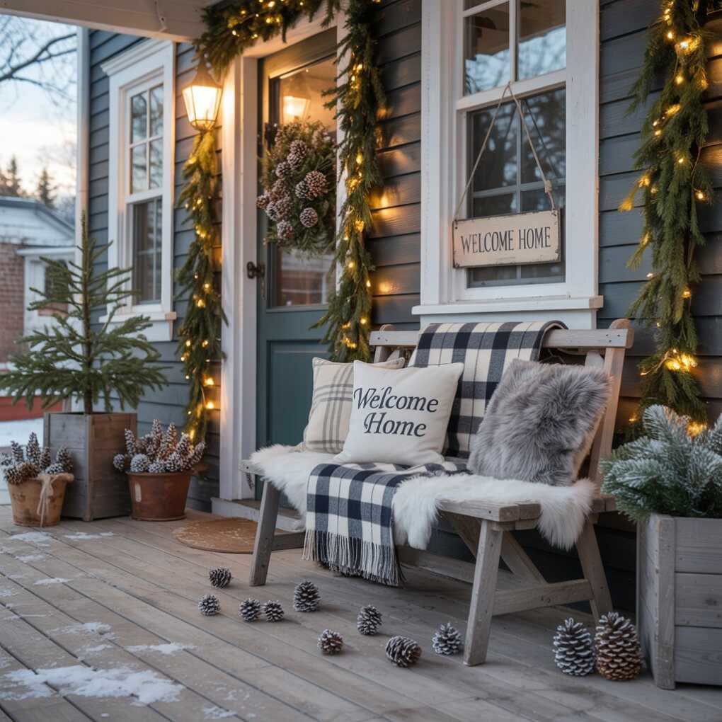 Creating a Welcoming Front Porch for Winter Months