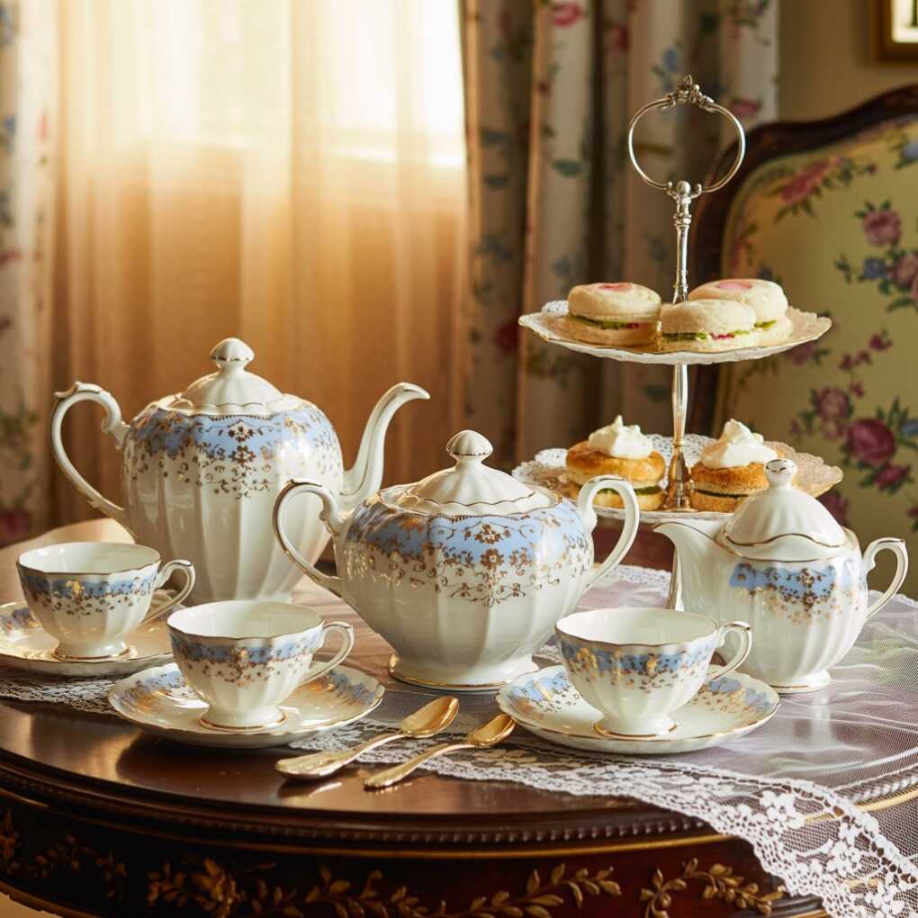 Modern Designs of Traditional English Tea Sets Fusing the Old and the New