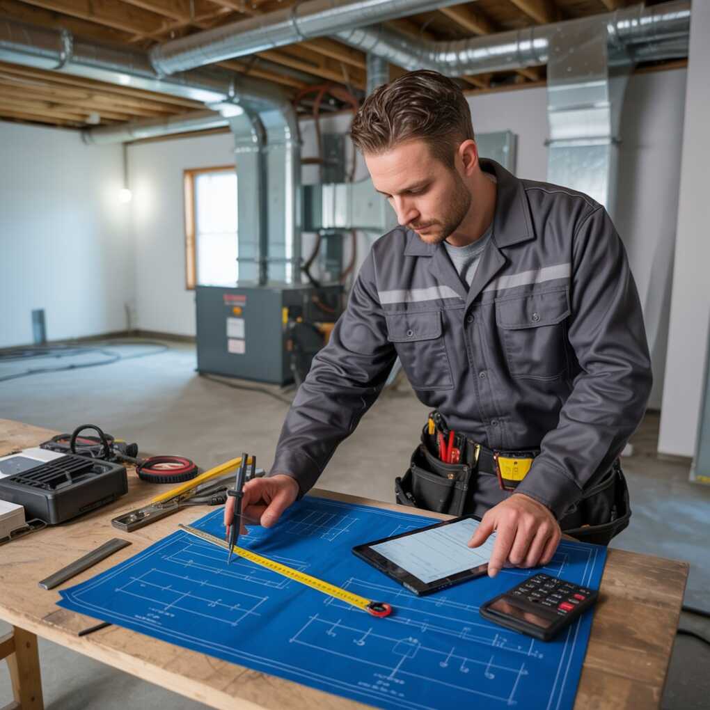 How do HVAC Contractors Perform Load Calculations for Proper System Sizing
