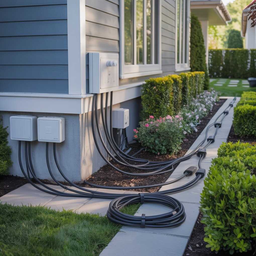 How to Hide Extension Cords and Outdoor Wiring for a Cleaner Exterior