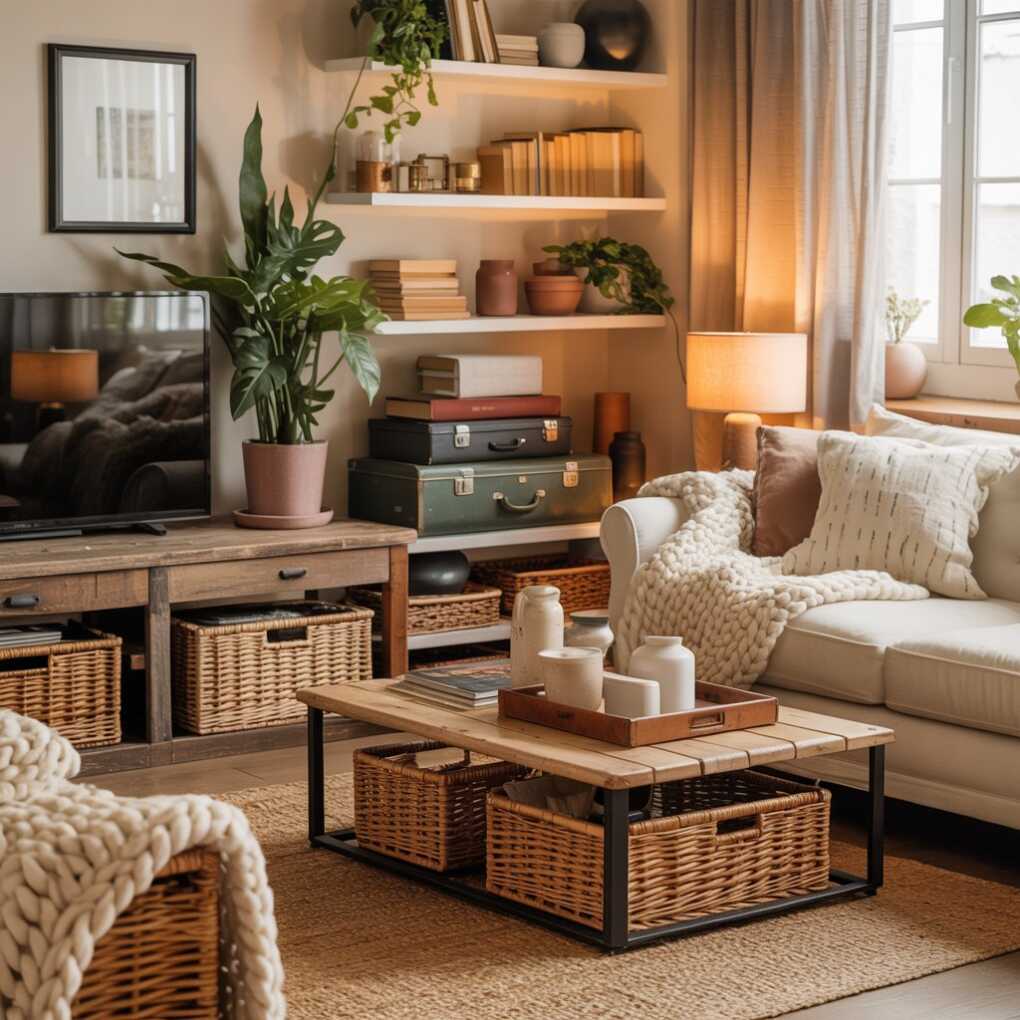 Storage Solutions That Double as Decor