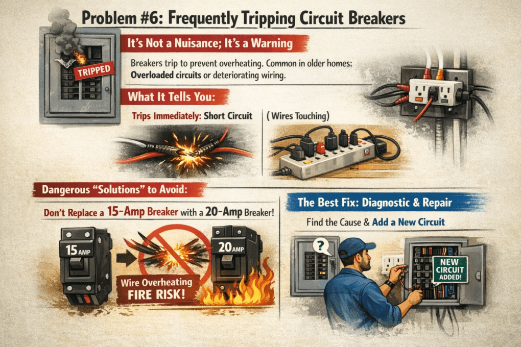 Frequently Tripping Circuit Breakers