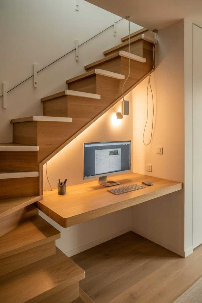 Compact WFH Desk