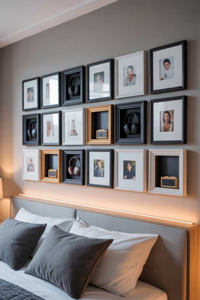 Gallery Wall with Secret Compartments