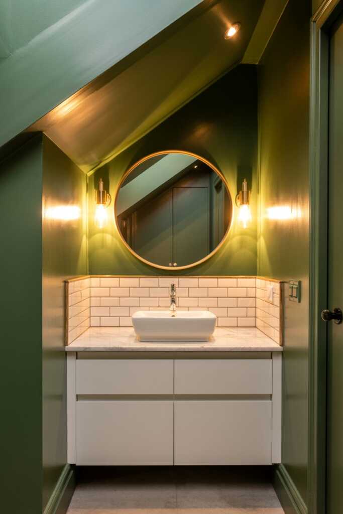 Glam Powder Room