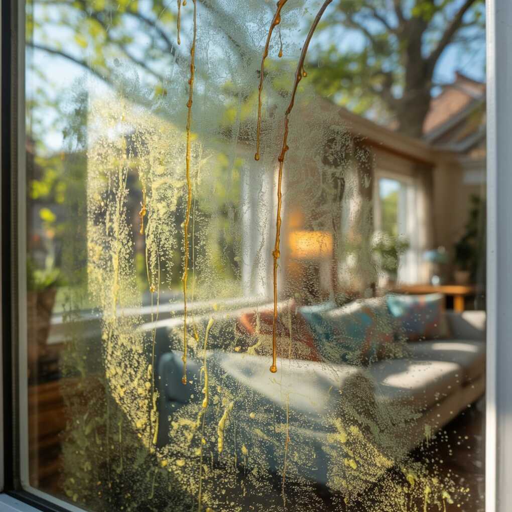How Tree Sap and Pollen Affect the Glass Around Your Home