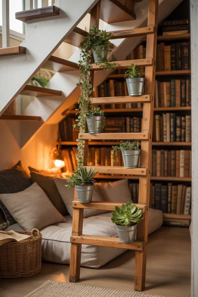 Library Ladder Display