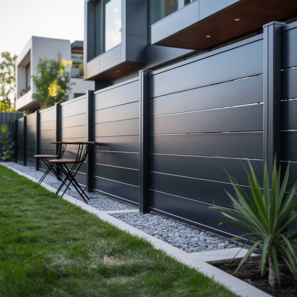 Matte Black Aluminum Panels