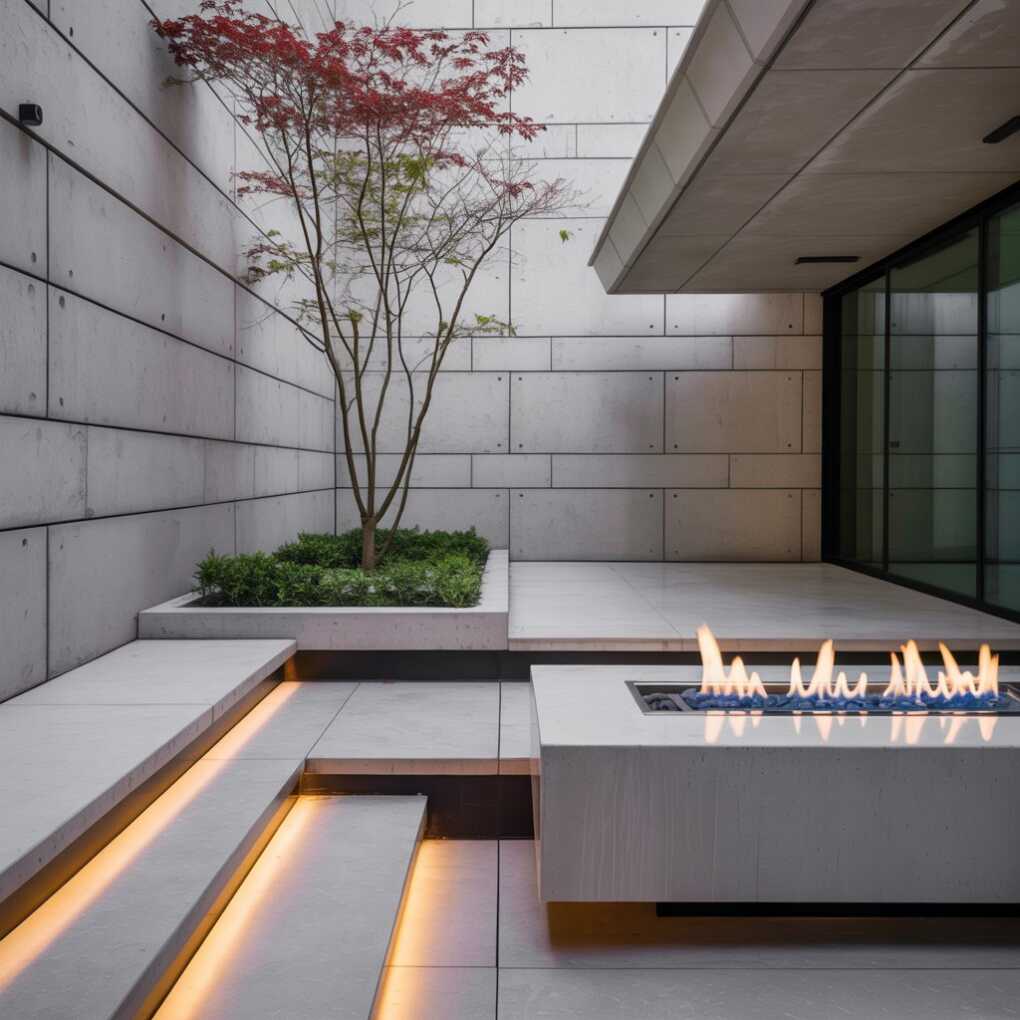 Modern Minimalist Concrete