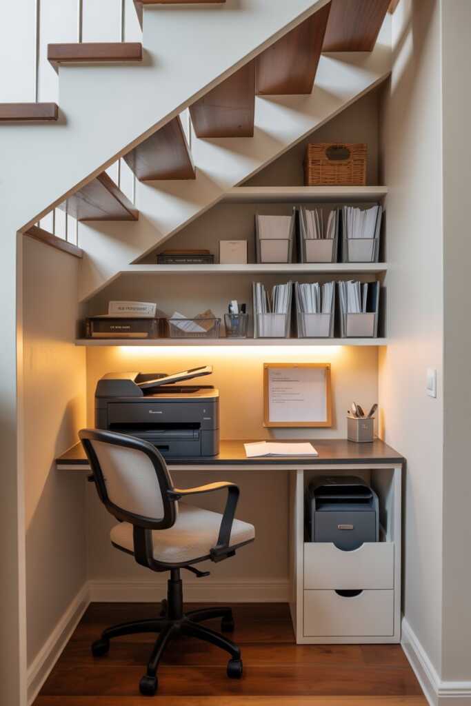 Printer & Mail Station