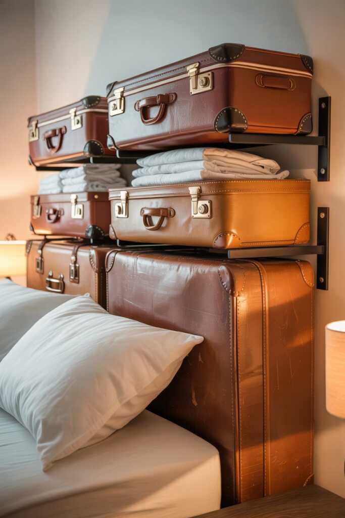 Vintage Suitcase Stack