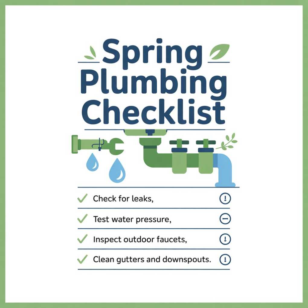 Spring Plumbing Checklist for Homeowners