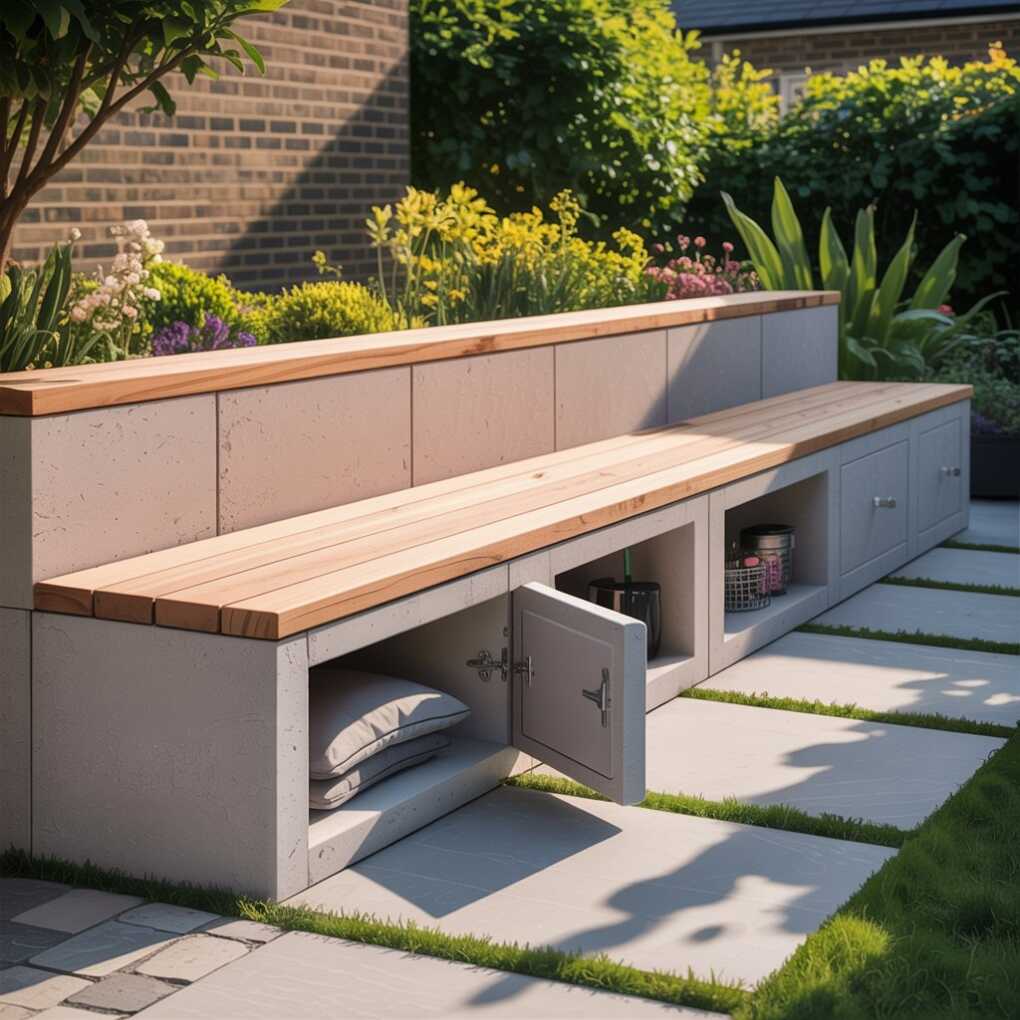 Built-In Seating and Storage