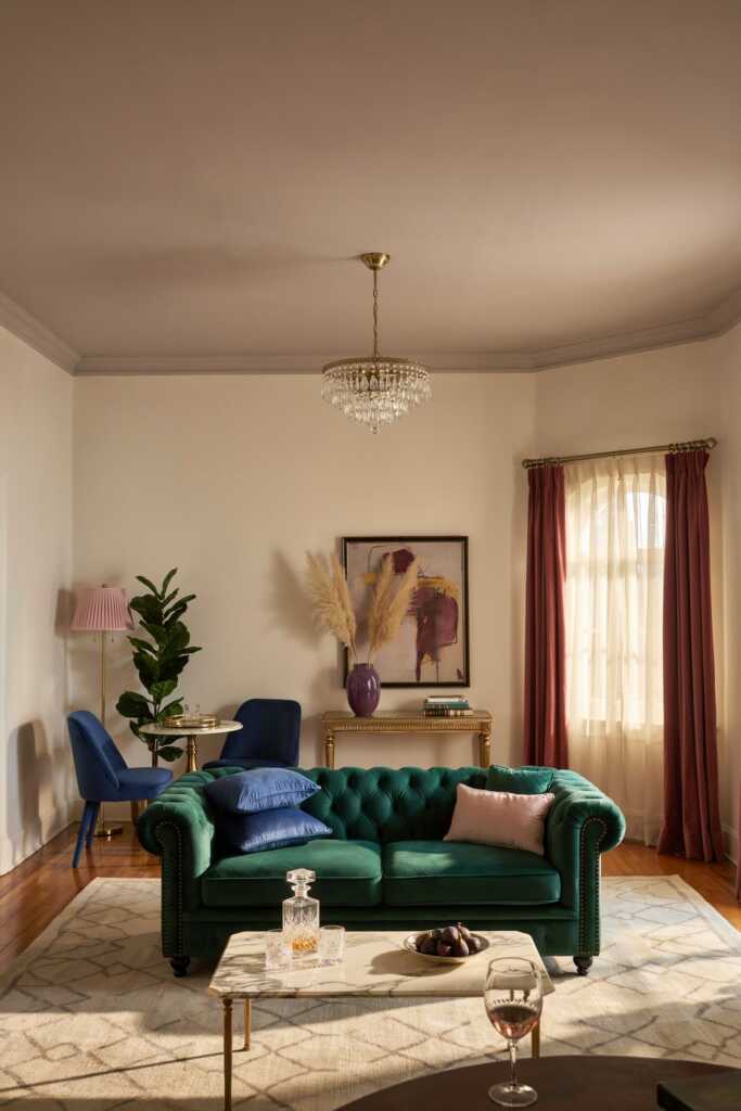 A grounded, intentional color palette.